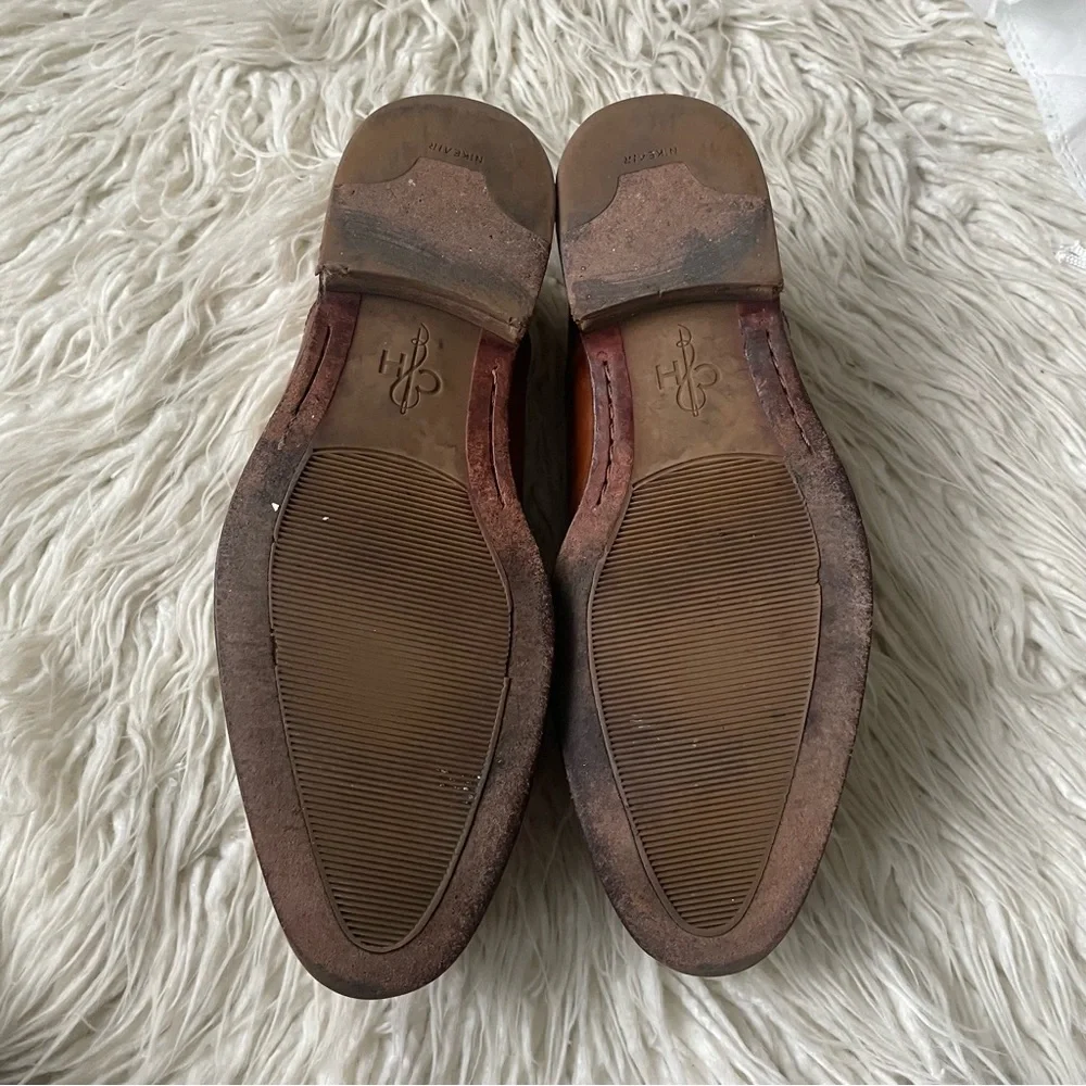 Cole Haan NikeAir C10244 Lace Up Oxford Madison Cognac Brown Dress Shoes Size 10 - Picture 6 of 10